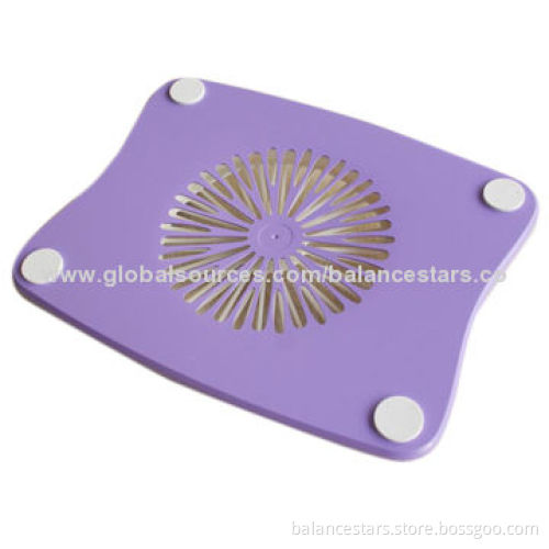 Colorful Laptop Cooling Pad, Fashionable Design, Low Noise & Good Quality